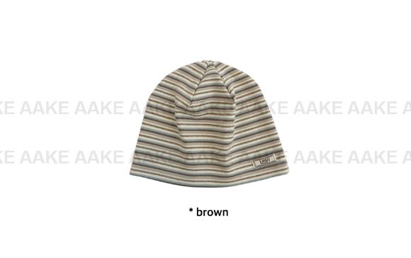 STRIPE LABEL BEANIE