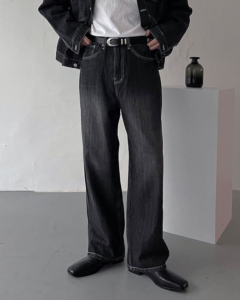 MG722 Rain Fabric Washed Jacket (2 colors)