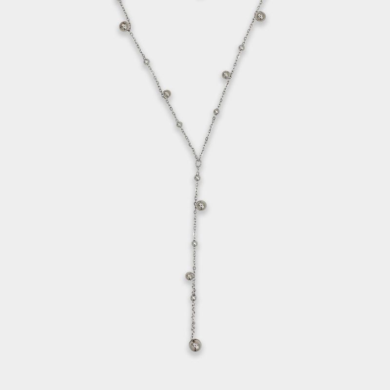 Grumpy Stuff(グロンピースタッフ)の「Quiet Drop Y Necklace(Accessories)」