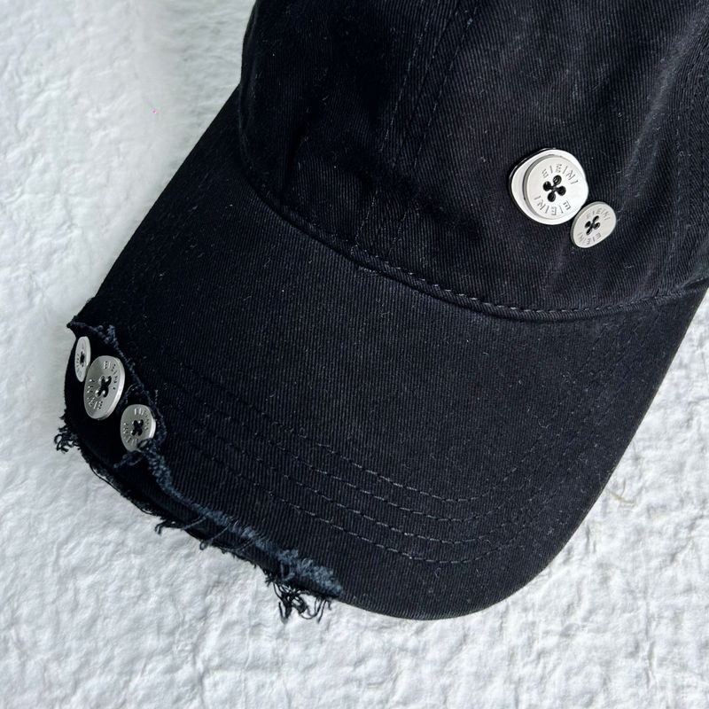High-Street Metallic Detail Cap