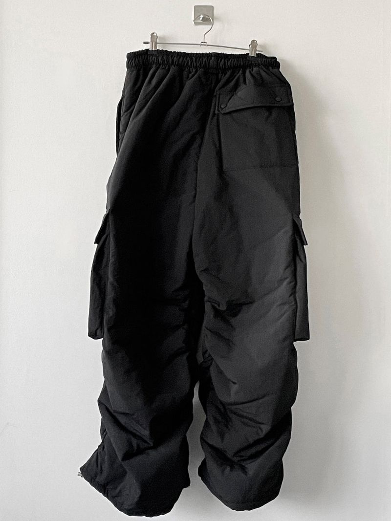 Temperature padding wide pants 