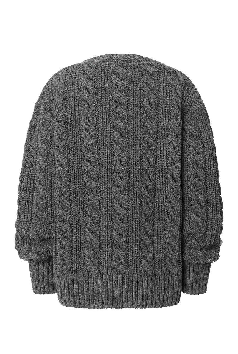 Baby boo cardigan - charcoal