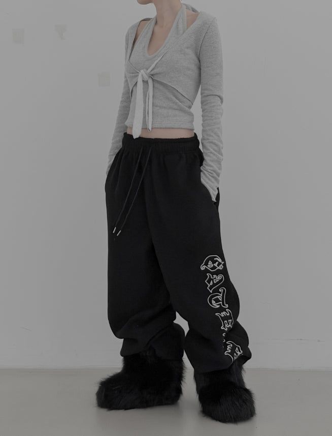 Marsh Fur Halter Neck Sleeveless