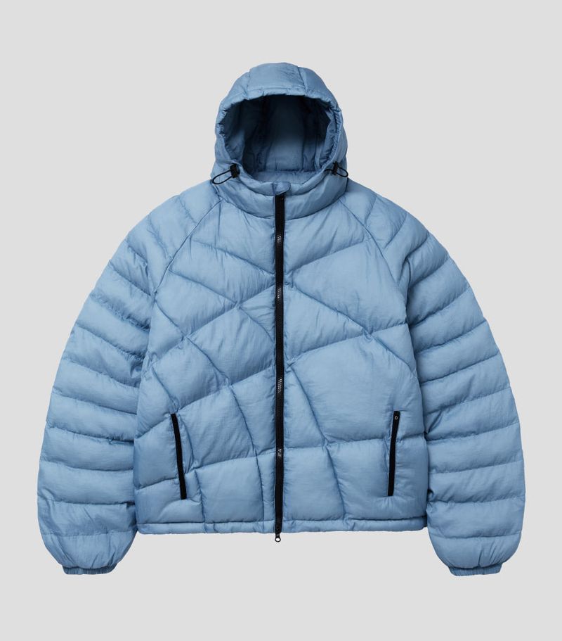 cross padding jumper