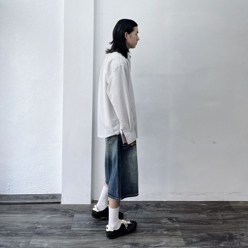 Grey Mist Stripe Shirt