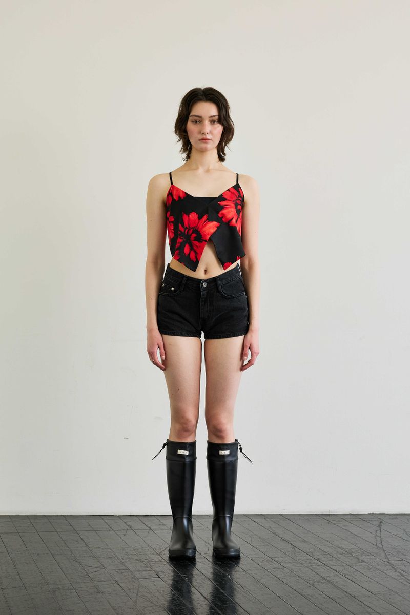 ARIKIM（アリキム）の「FLUTTER TOP / RED（Tops）」