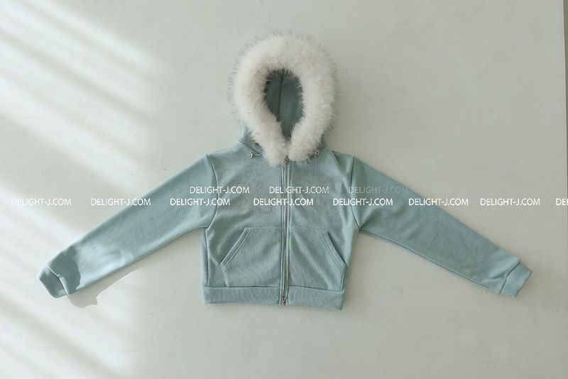 Cubic Purifying Hooded Zip-Up Jacket
