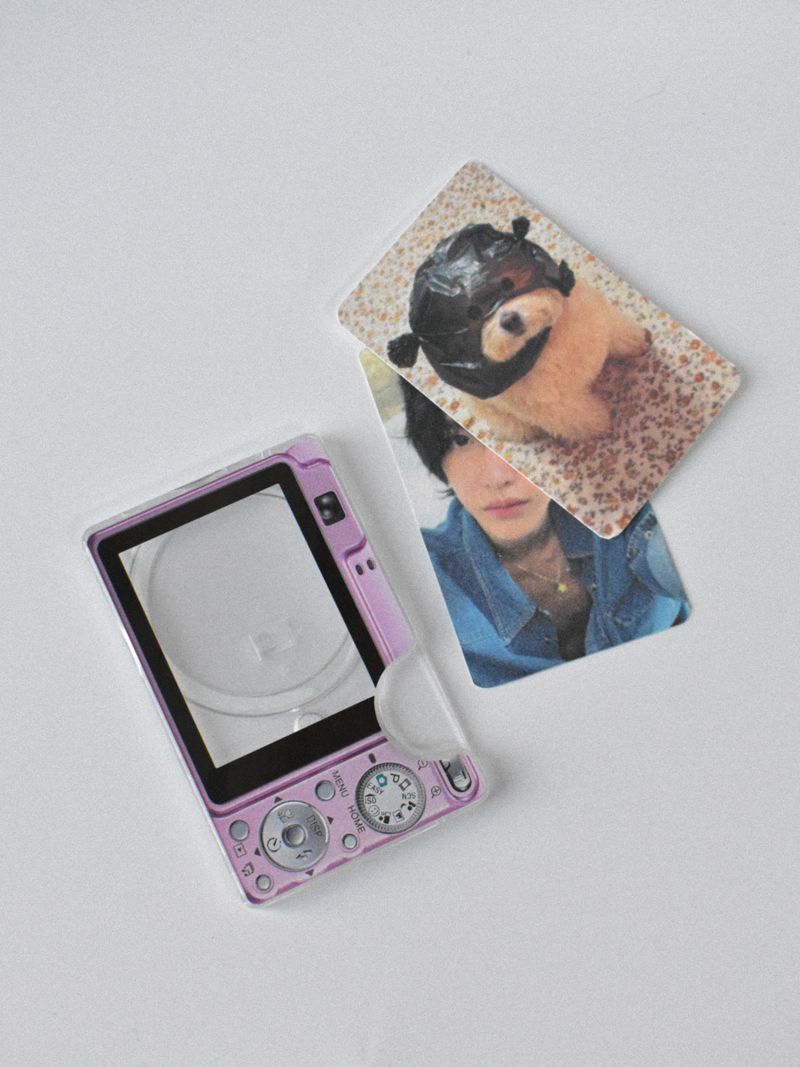 Vintage Digital Camera MagSafe Card Wallet