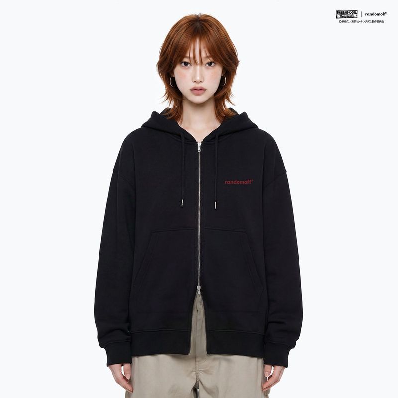 KYOKAI HOODIE ZIP-UP [BLACK]
