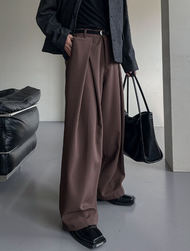 Light maxi wide slacks