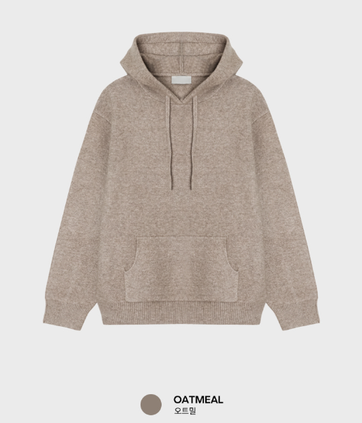 Logane Cash-like Bangada Hooded Knit