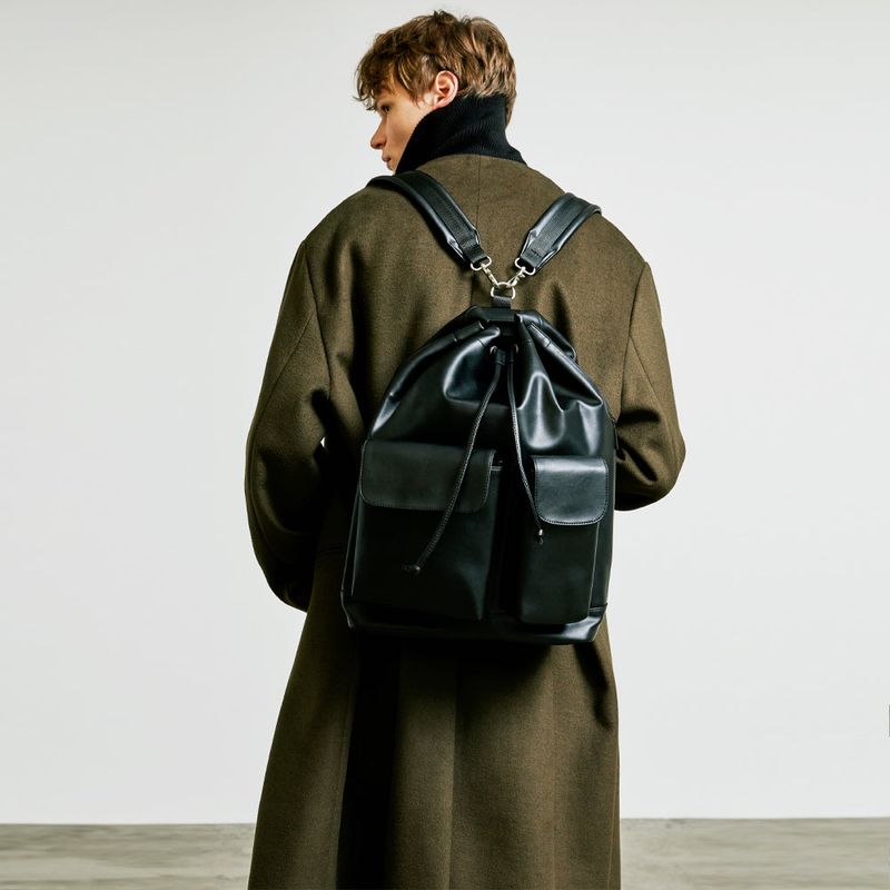 2way outpocket duffle cross bag