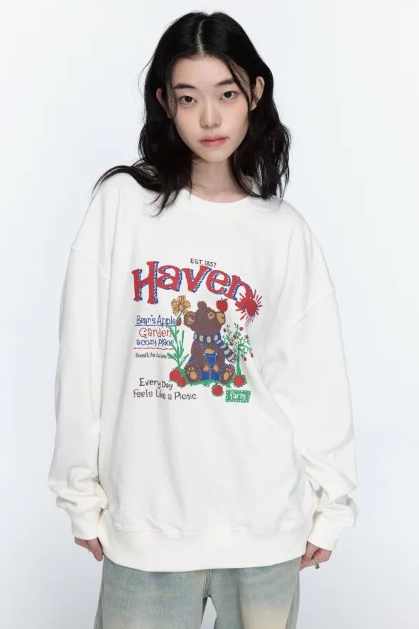 26FW★ Picnic Bear Sweatshirt