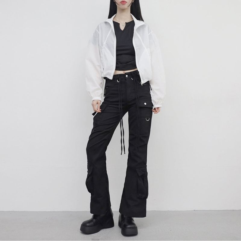 Family Cargo Bootcut Pants