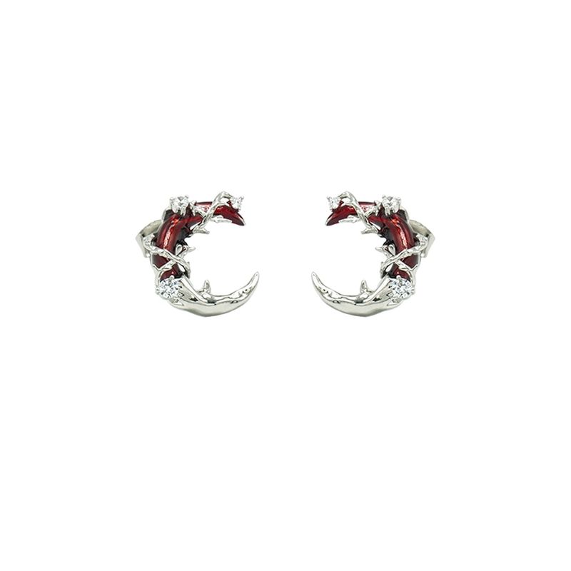 RANDOMOFF（ランダムオフ）の「アンジェラ レッドムーン ピアス（アクセサリー）」