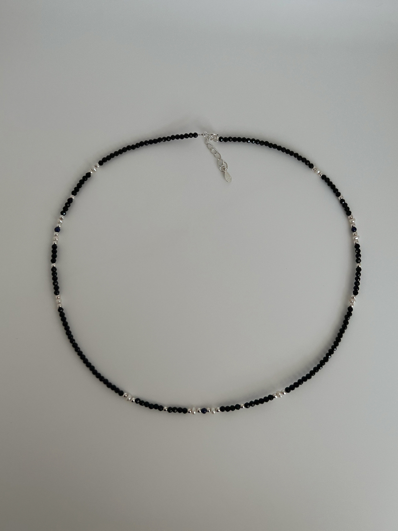 Starry night necklace (silver)