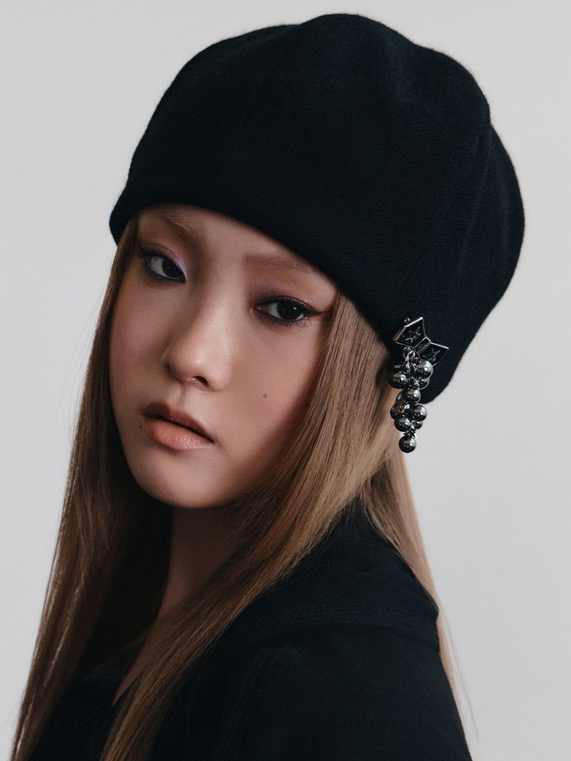 Eireve（エイレブ）の「DELMA BERET (BLACK)（Hats）」