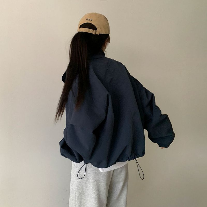 [Bellide made] Return Overfit Two-Way Pintuck Field Jacket