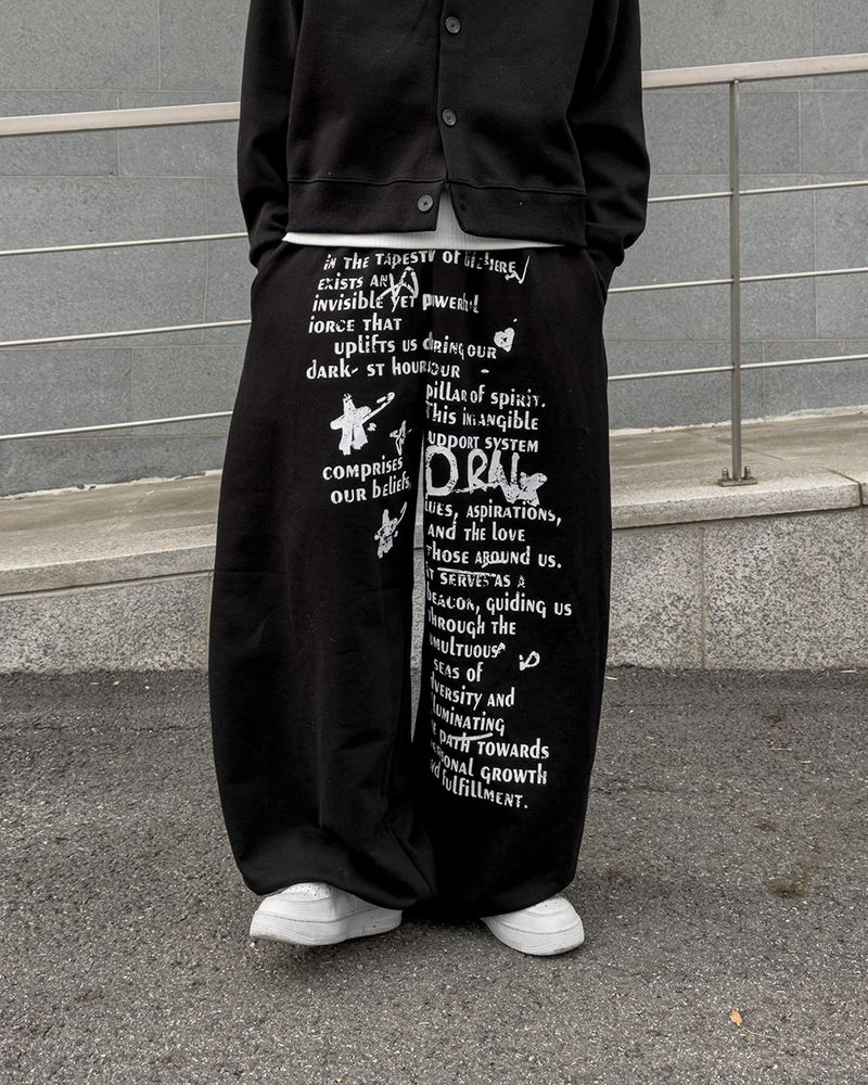 DR Wide Sweatpants
