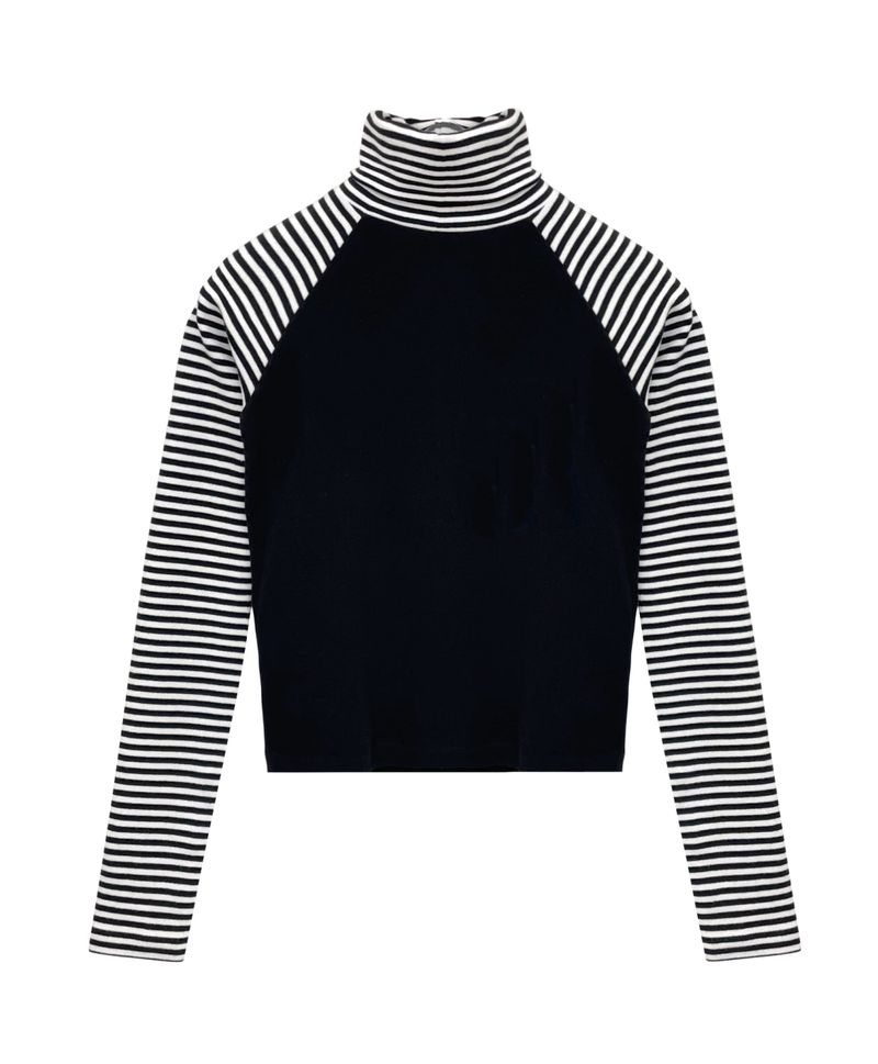 Turtleneck T-shirt