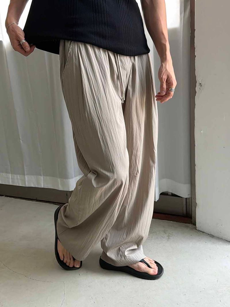 Light nylon banding pants(4color)
