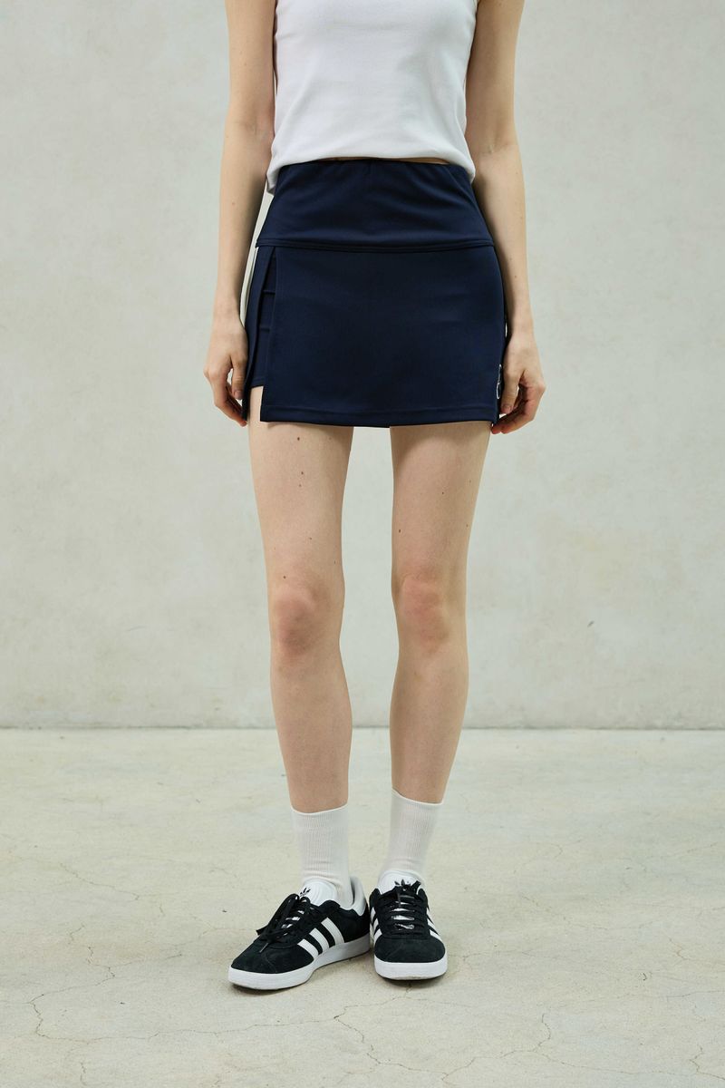 BONNY JERSEY SKIRT PANTS / NAVY