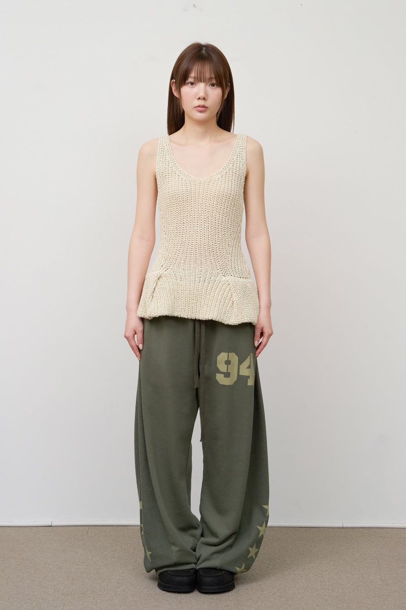 Number Mix Sweatpants