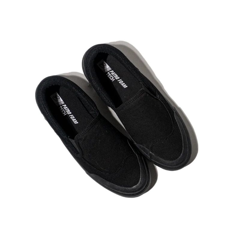 Patrobas Cloud Slip On All Black Sneakers