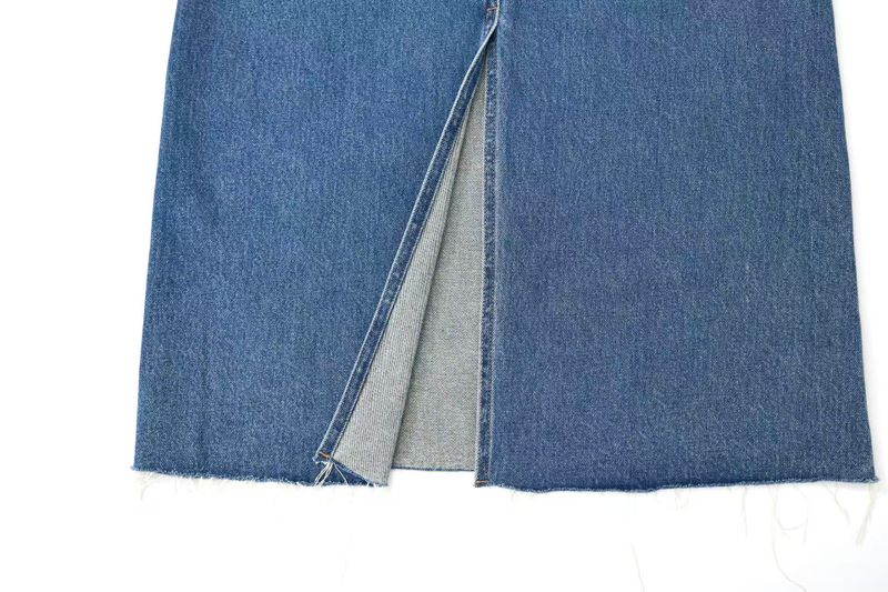 DENIM MAXI SKIRT_BLUE code 26021