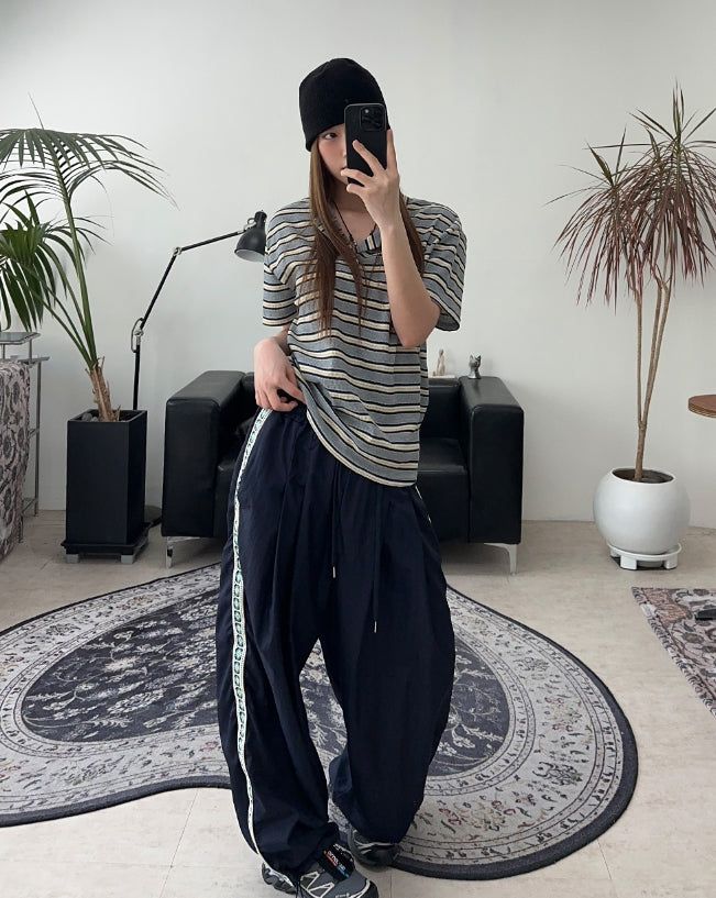 The Ken Ethnic Track Nylon Pants