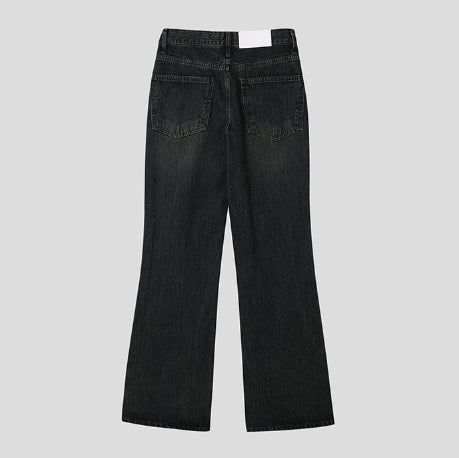 Loner Washed Bootcut Denim Pants