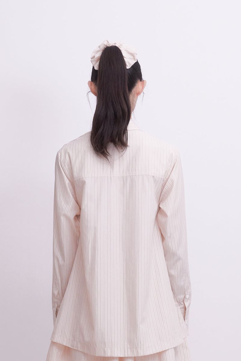 Classic flare-lined shirt (STRIPE)