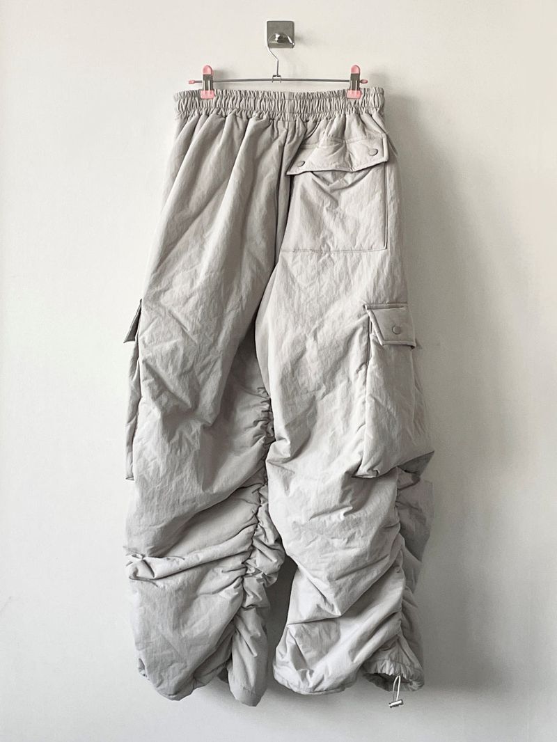 Temperature padding wide pants 