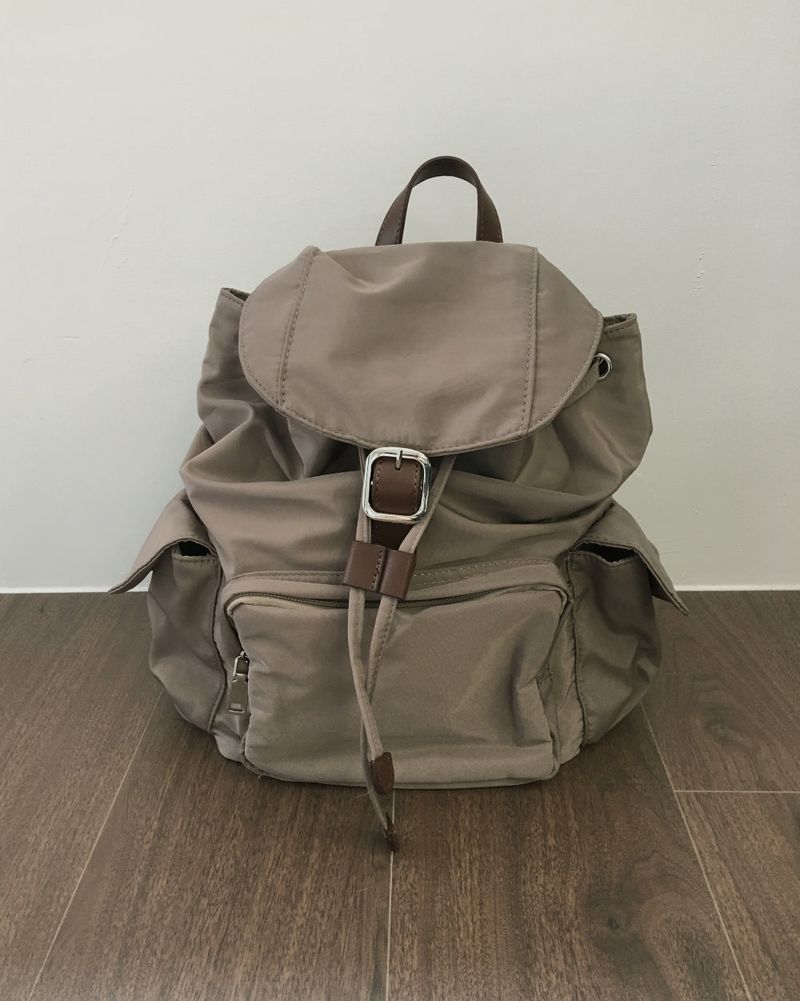 Daily One Buckle Backpack (3color)