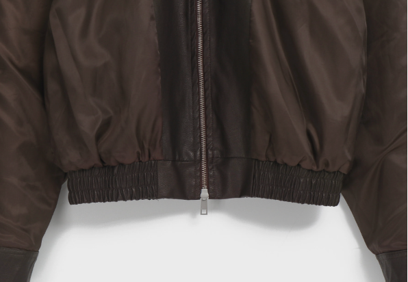 [MADE] Hiben Vintage Leather Jumper