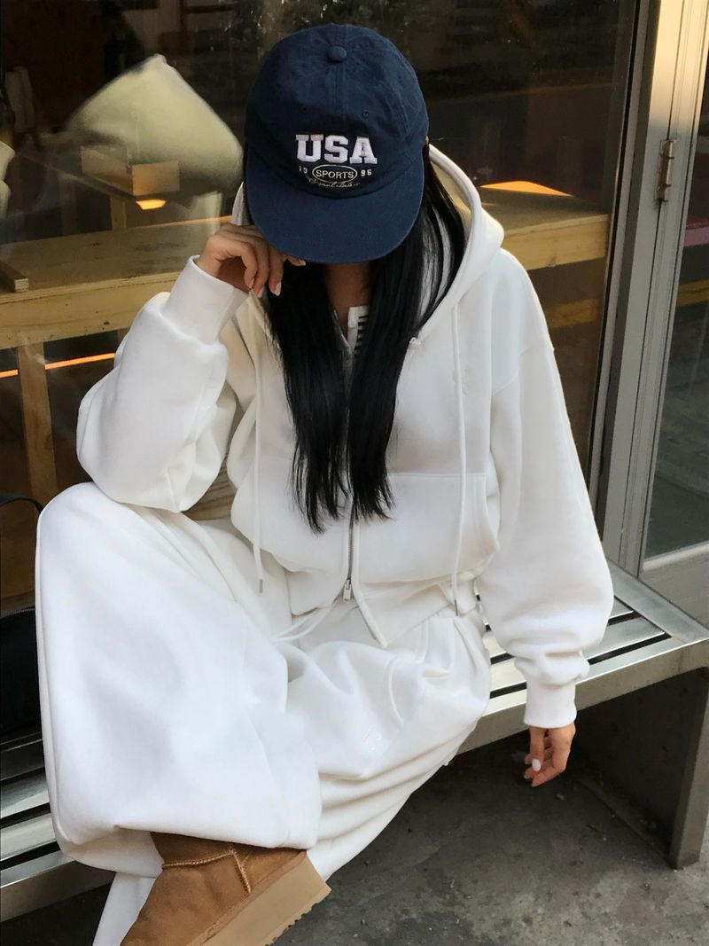 [ORIGINAL] Tibet 2-Way Cropped Hood Zip-Up