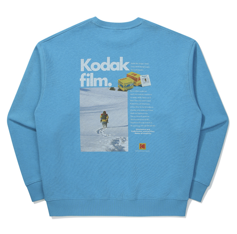 Scenery Graphic Sweatshirt【BLUE】