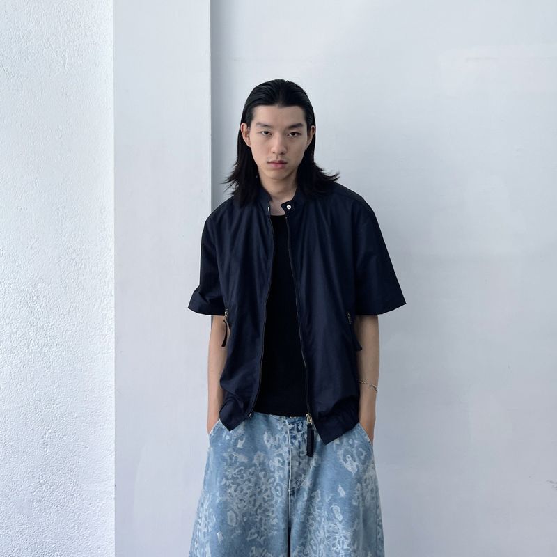 Urban Utility Zip-Up Top