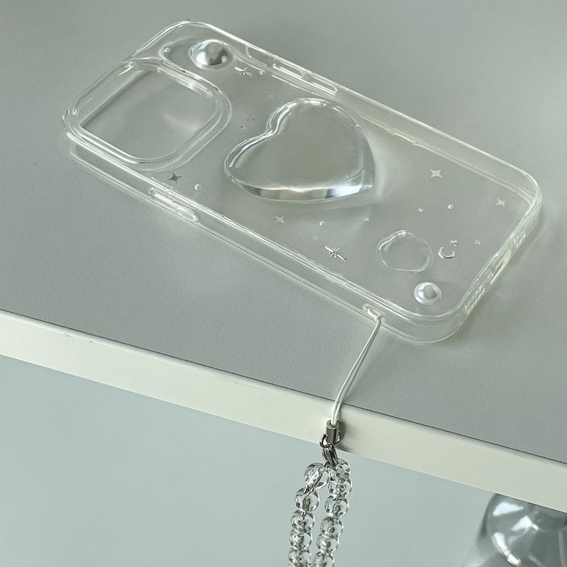 [made]heart shooting star resin case 