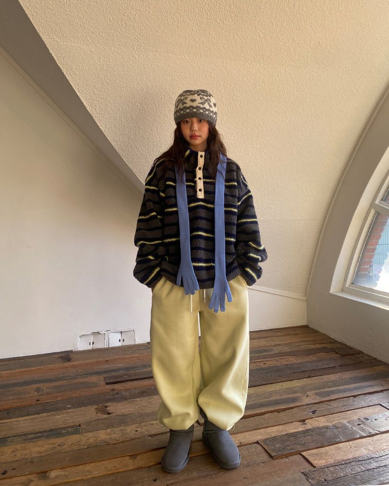 ribbon shot beanie