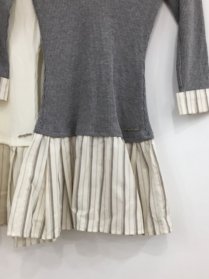 Stripe Warm Dress