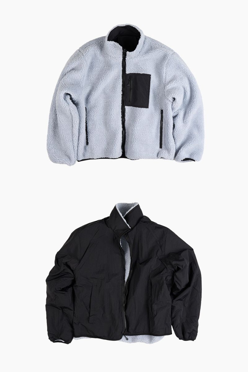 Dumble fleece reversible jumper