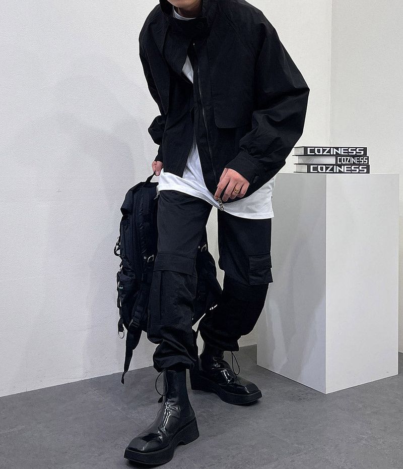 ランナイロンカーゴパンツ