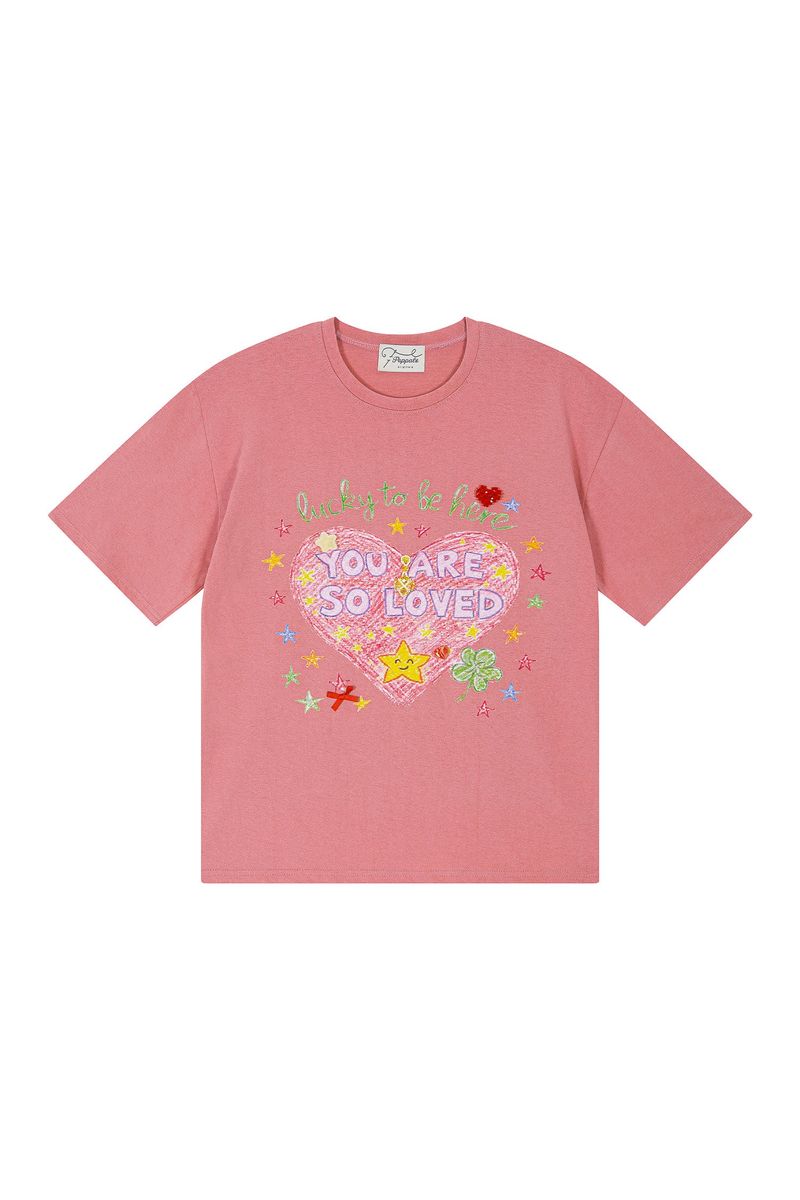 POPPALS（ポップパルズ）の「Loved T-shirt Atelier Kit [Pink]（Tops）」
