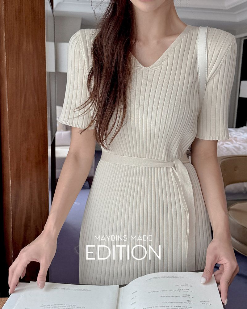 MADE. Nico knit long dress