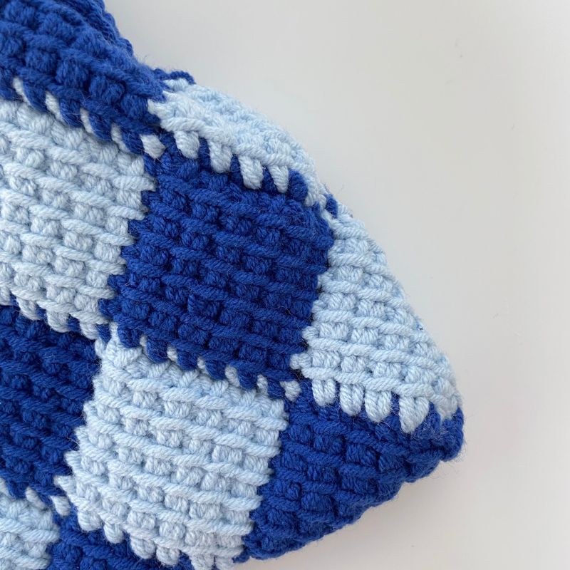 [MADE] Étang Waffle Pouch | Cobalt Blue