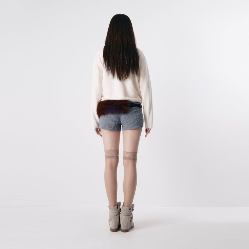 Snow fleece zip-up 002