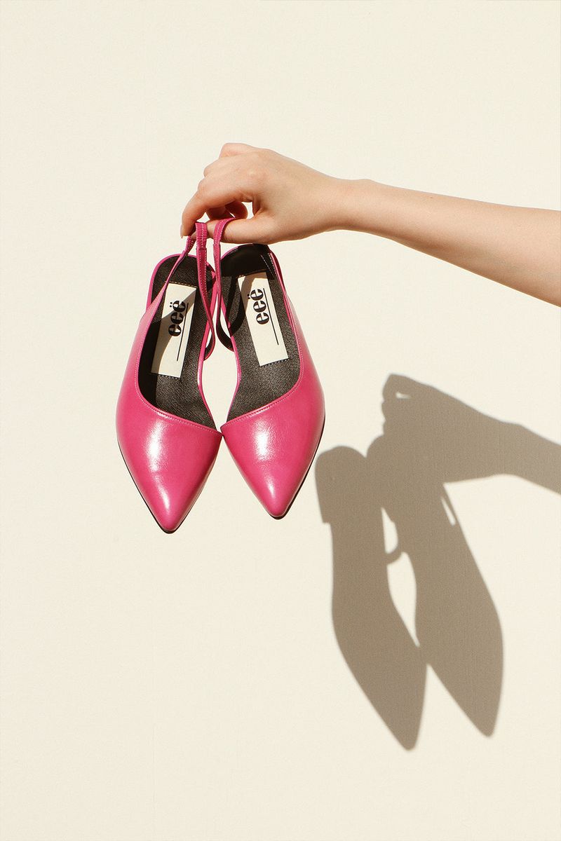 LUNA SLINGBACK SHOES_4COLORS