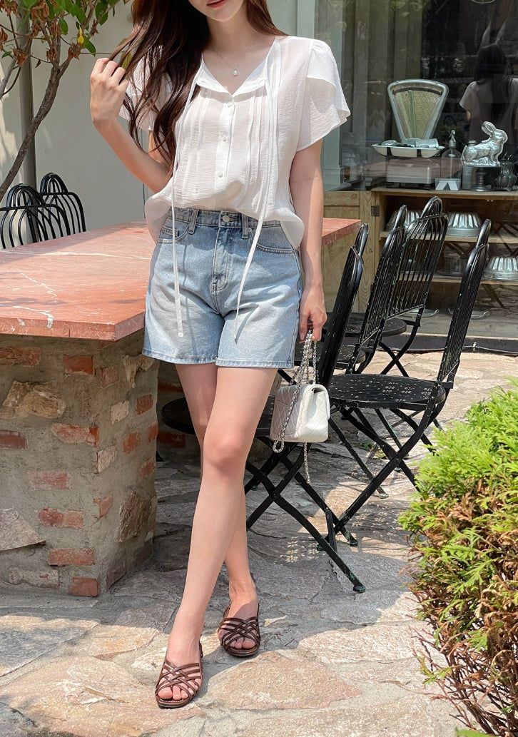 iam mari（アイアム マリ）の「Slom Washing Denim Shorts（Pants）」