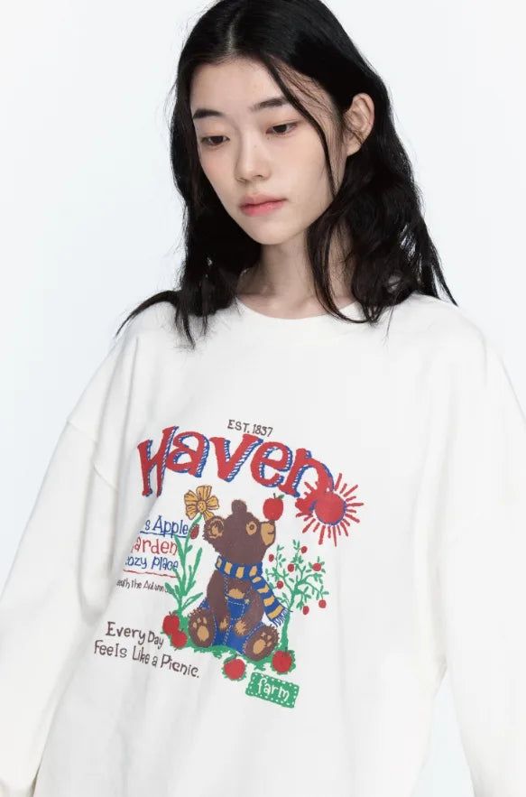 26FW★ Picnic Bear Sweatshirt